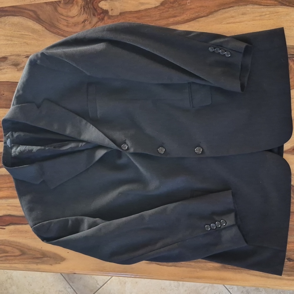 Haggar Black Label 34% Wool blend Blazer 44R